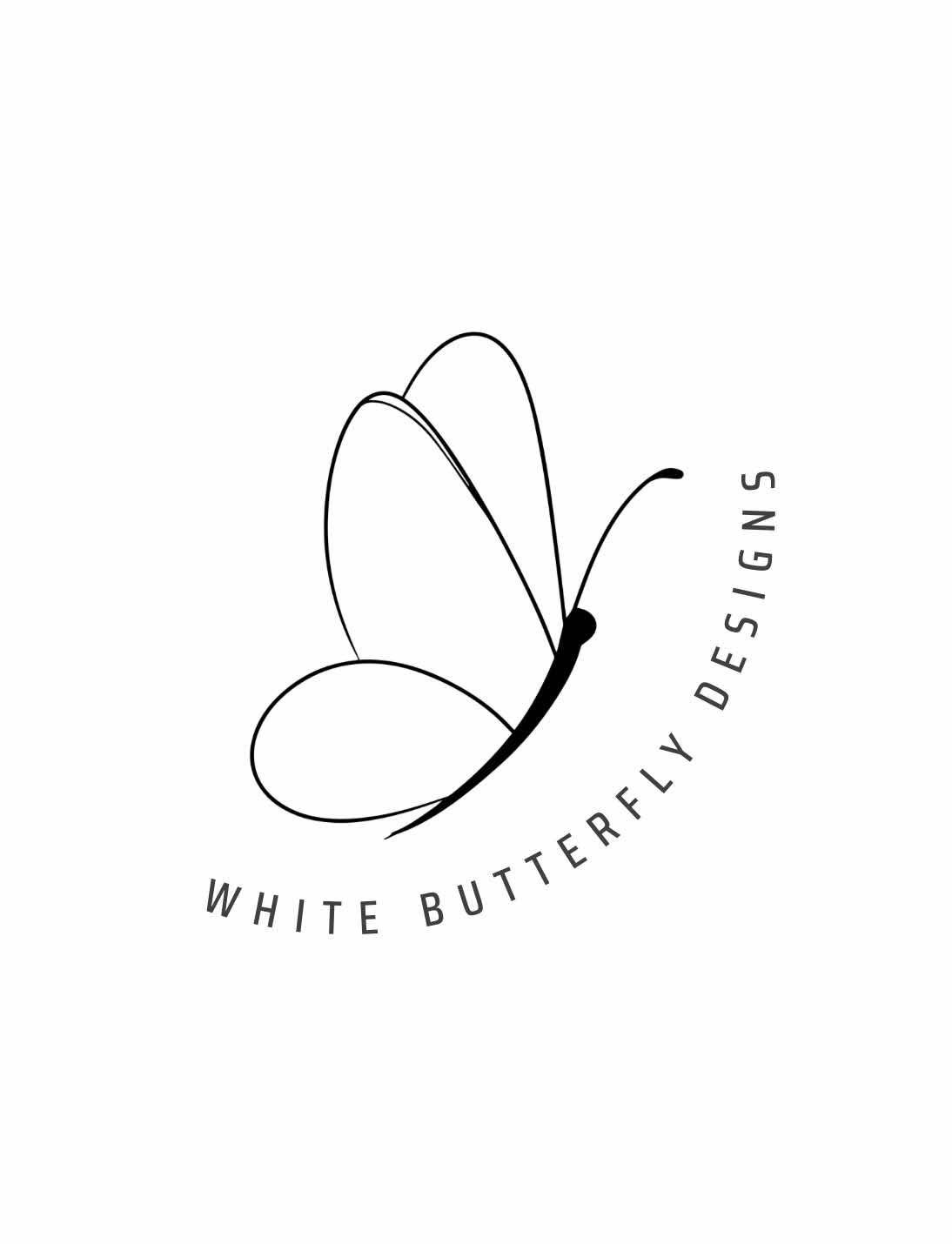 White Butterfly Designs